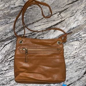 Tan crossbody bag